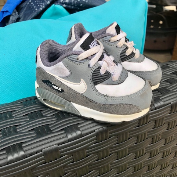 baby boy white nike shoes